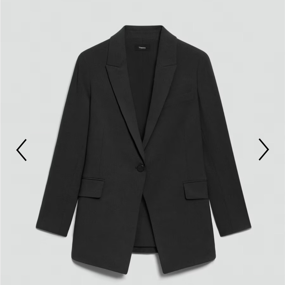 Theory Etiennette blazer, black, sz14